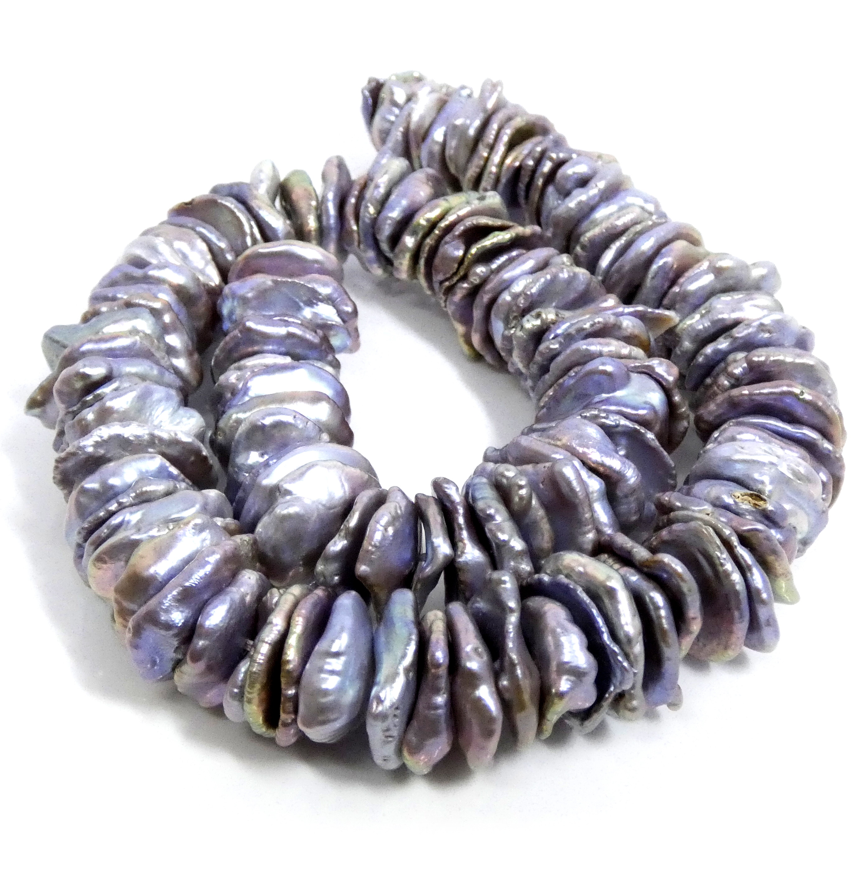 Natural Colours 16mm Petal Keishi Pearls